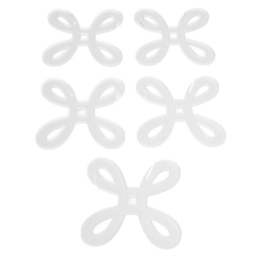 5 bobinas de hilo de acrílico transparente 1