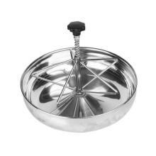 Stainless Steel Feeding Bowl for Pigs Thickened Livestock Trough With Compartments EasyClean AntiRust Feeder Piglets