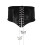 Black Corset Belt Unique Design Vintage Style PU 1