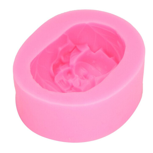 Babyformar Silikon Rosa Härlig Stil Mjuk