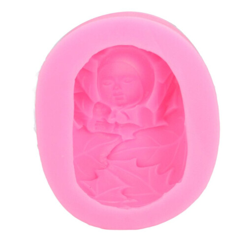 Babyformar Silikon Rosa Härlig Stil Mjuk 1