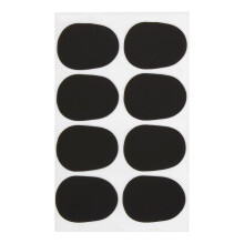 Lot de 8 embouts buccaux en caoutchouc pour
