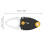 Mini Metal Fish Lip Grip Clamp - Black, 2cm Opening, Compact & Durable 1