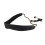 Verstelbare saxofoonhalsband van leer 5