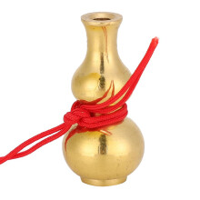 Brass Statue Gourd Chinese Style Natural Feng Shui