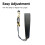 Adjustable Saxophone Neck Strap Soft Leather 4
