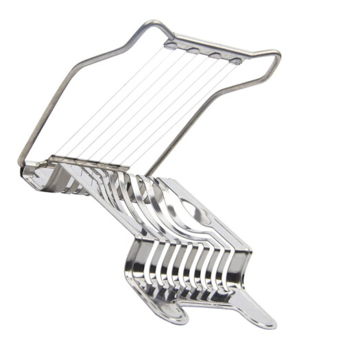 Egg Cutter Stainless Steel Smoothing Cutting 2