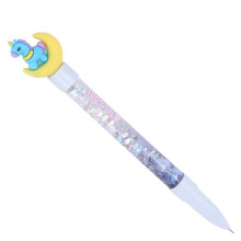 Schwarzer Gelstift, Farbpalette, Griff, Cartoon-Kappe