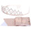 Födelsedagsflicka Skärp Tiara Roséguld Strössel 2