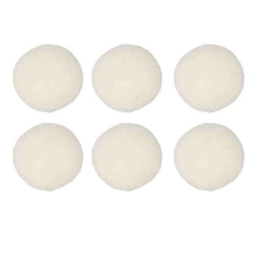 6Pcs Wool Drying Balls Reusable Skin Friendly 2