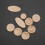 9Pcs Saxophone Keys Button Inlay Plastic 5