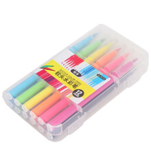Pinselfarbstift mit weicher Spitze, abwaschbar, 12 Farben Set