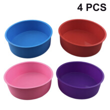 Vase de copt din silicon alimentar, tavă de copt din silicon antiaderentă, sigure pentru mașina de spălat vase pentru curățare ușoară, sigure