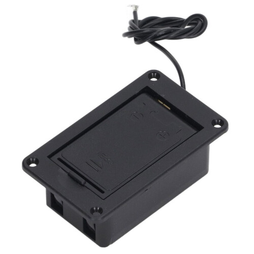 Gitarrbatterifodral Plastisolerat 9V-batteri 2
