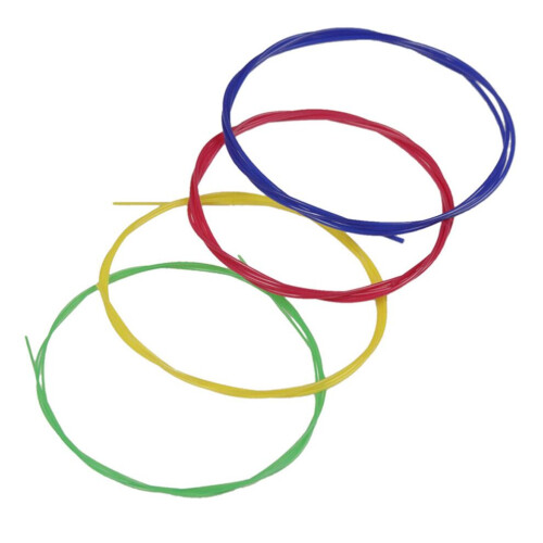 Färgglada Ukulele Ukelele Uke Strings Nylon 1