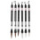 6pcs Piston Fill Chinese Water Brush Pen For 2