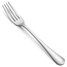 Furci din oțel inoxidabil, rezistente la rugină: lustruite oglindă pentru o eleganță atemporală și proiectate ergonomic pentru o prindere