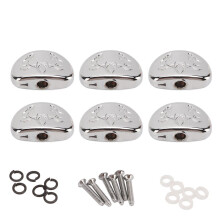 6 stuks gitaarstemknoppen