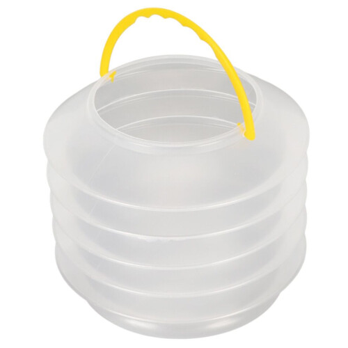Collapsible Paint Brush Washer Transparent 2