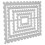 Craft Cutting Die Stamp Frame Shape Carbon Steel 2
