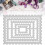Craft Cutting Die Stamp Frame Shape Carbon Steel 5