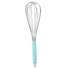 Langlebiges Küchenutensil, rutschfester Edelstahlgriff für müheloses Kochen, leicht zu reinigender Schneebesen mit flexiblen Drähten,