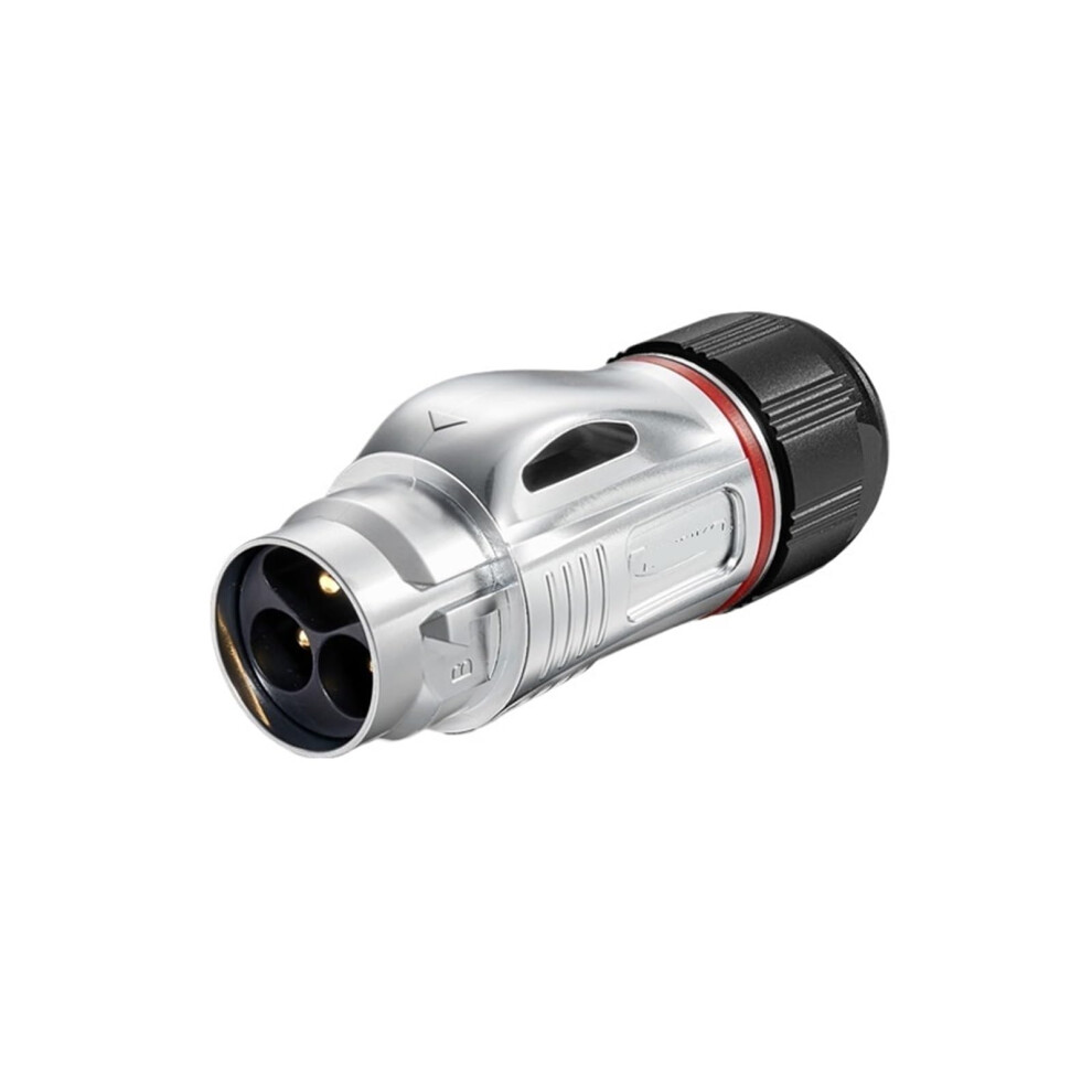 Lock Wire 25A Aviation Plug And Socket 3Pin Snapon Industrial Connector, Metal Male Connector 9067246860332