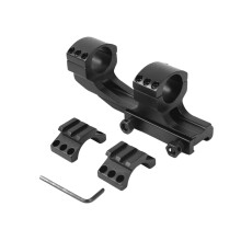 One Piece 25.4MM Ring Dovetail Rail Sight Mount Two Styles  Caps 21MM Mount Size Rifle Scope Mount Compatible