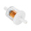 10pcs 1/4" Plastic Inline Fuel Gas Filters for Small Engines 8