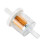 10pcs 1/4" Plastic Inline Fuel Gas Filters for Small Engines 7