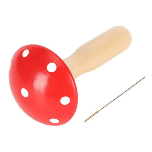 Darning Mushroom Detachable Curved Handle 2
