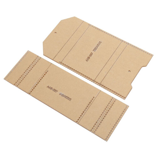 Clear Acrylic Purse Wallet Pattern DIY Stencil