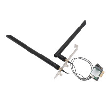 Dual-Band PCIe WiFi-Karte 867 Mbps + BT 4.0 für Windows-System