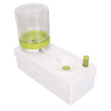 Bürstenreiniger, grüner Kunststoff, großes Fassungsvermögen, Wasser