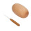 Darning Egg Pressure Relief Sturdy Wood Glossy 2