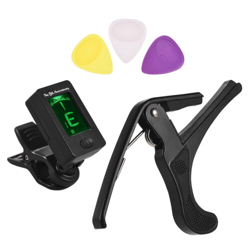 Gitarrtillbehörsset för nybörjare med clip-on 1
