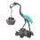 Crane Hanging Incense Burner Innovative Retro 1