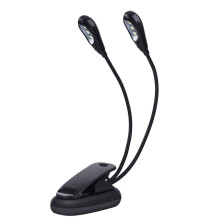 Clip-on muziekstandaard, mini-tweepersoons boekenstandaard