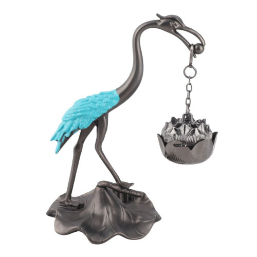 Crane Hanging Incense Burner Innovative Retro 1