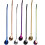 Πολυλειτουργικό κουτάλι φίλτρου για τσάι, καλαμάκι από ανοξείδωτο ατσάλι με 1