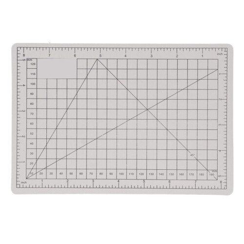 Cutting Mat A5 Engraving Pad Scale Board 2Color 1