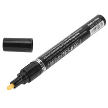 Rotulador cromado de 3 mm, resistente al agua y a la pintura, para espejo.