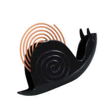Snails Shape Mosquitoes Spirals Coils Burners, Plant Base-Black