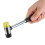 Doppelseitiger, abnehmbarer Gummikopfhammer aus Leder 4