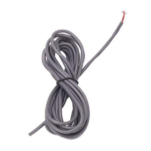Gitarrkretskabel grå färg 2 ledare 3,2 mm