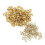 Messing oogjes/grommets met ringen voor leer 4