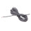 Gitarrkretskabel grå färg 2 ledare 3,2 mm 5