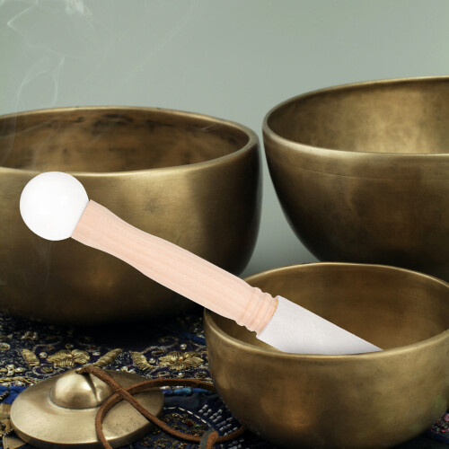 Singing Bowl Mallet In Legno Per Buddha 1