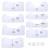 9Pcs TShirt Alignment Tool DIY VNeck Ruler PVC 1