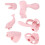 6Pcs Mprince Writing Correctors Silica Gel 5